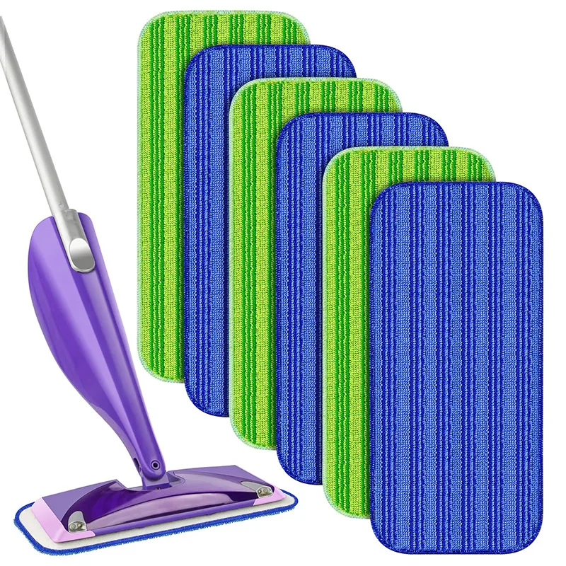 1/4/pcs Reusable Microfiber Mop Pads for Swiffer Wet Jet, Wet and Dry Pad, Household Dust Cloth, Cleaning Accessories