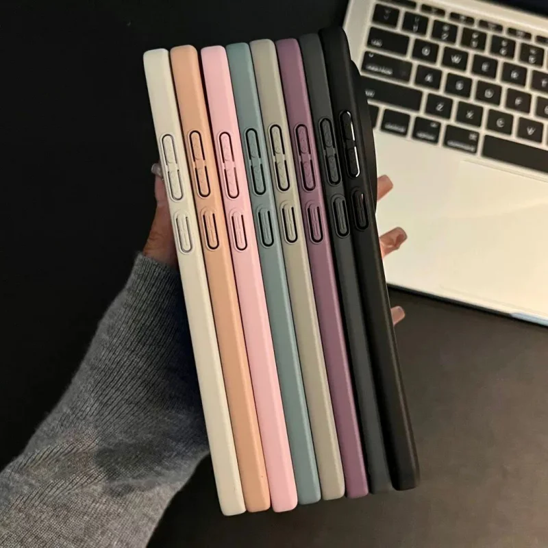 حافظة هاتف Magsafe رفيعة للغاية وبسيطة لهاتف Vivo X200 Pro Mini X200 S20 Pro عدسات ملونة غير لامعة شحن لاسلكي غطاء كمبيوتر صلب