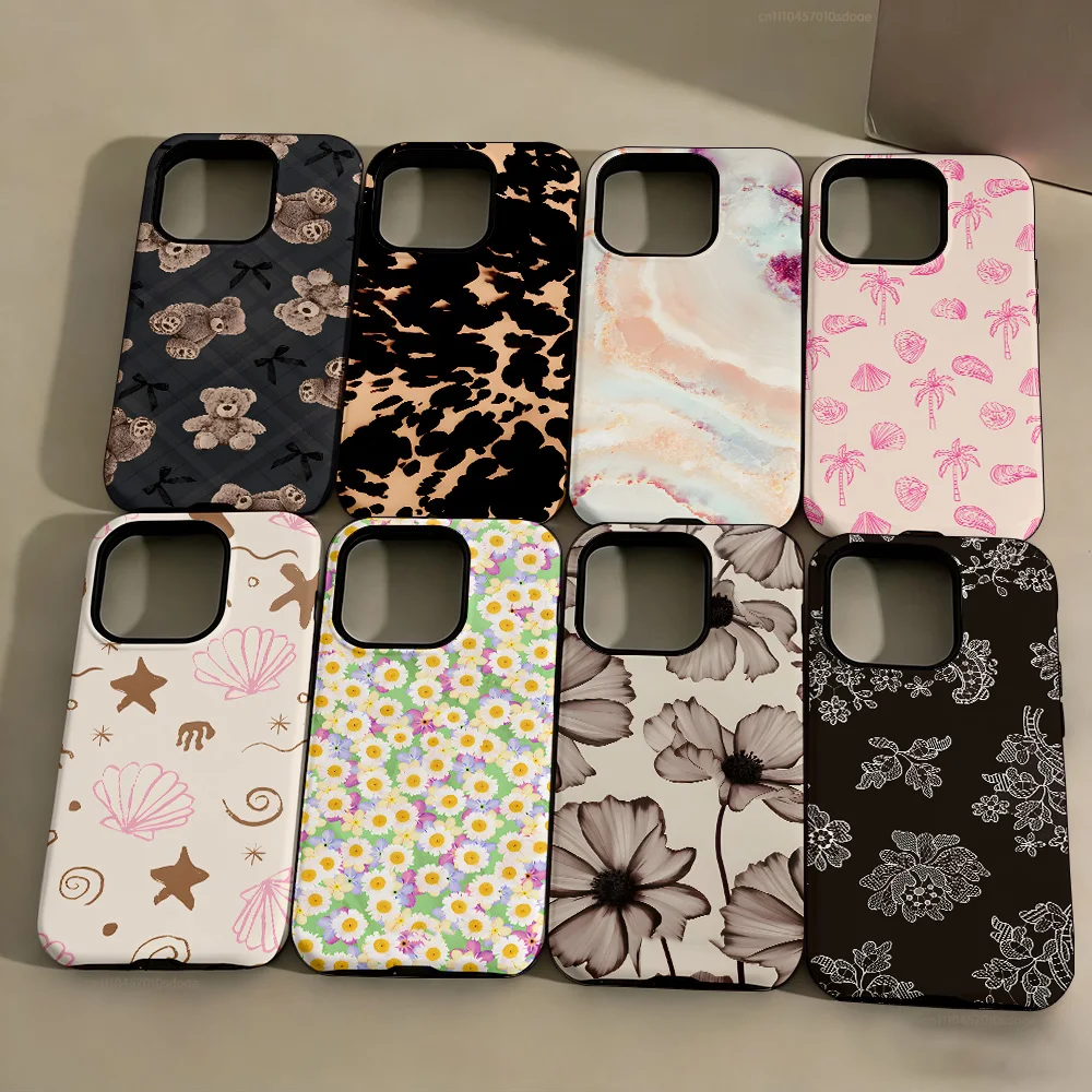 

Phone Case for iPhone 17 17e 16e 16 15 14 13 12 11 X XS XR XSMAX 7 8 Air Pro Max Plus Barely Yours Double-layer Back Cover