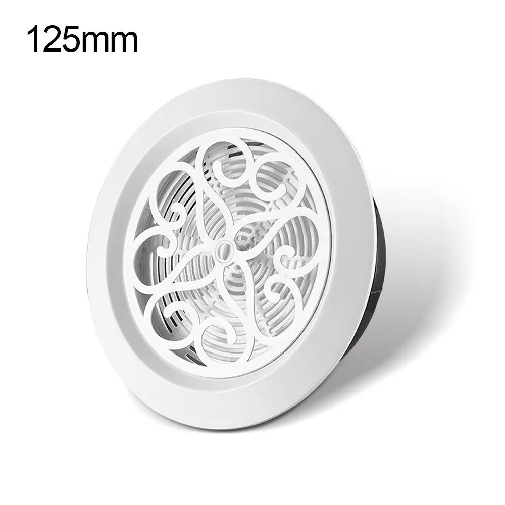 Air Circulation Round Air Conditioning Supplies Vents Cover Ducting Ventilation Grilles Air Vent Extract Valve Grille