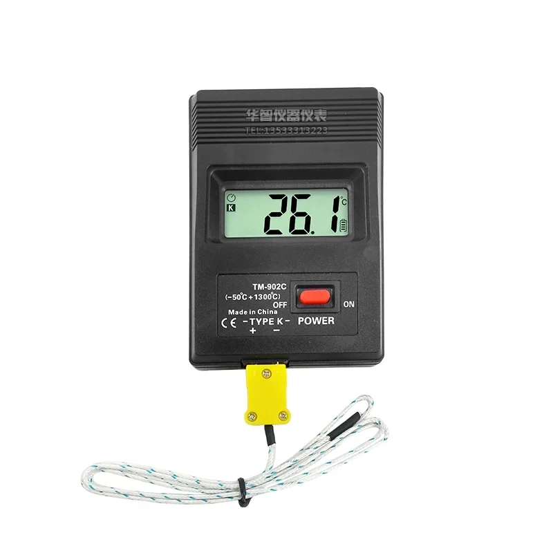 

Промышленный термометр TM902C, электронный зонд, термометр, цифровой дисплей, жидкий предмет, поверхностный термопарный термометр