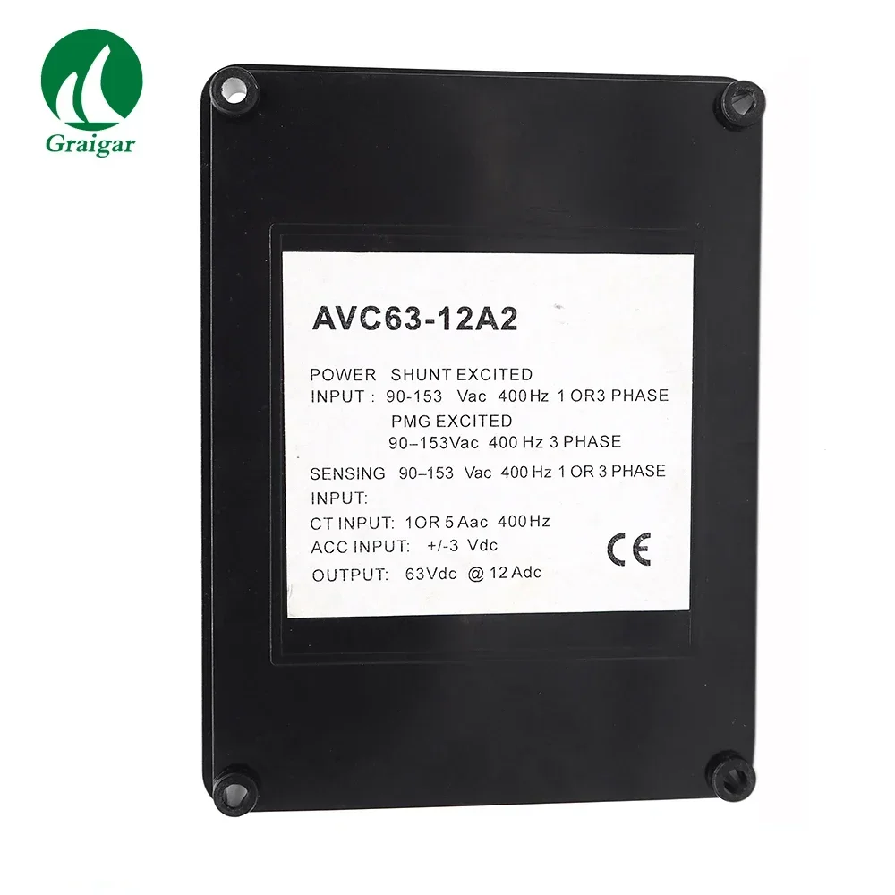 2026 AVC63-12A2 Automatic Voltage Regulator 400HZ AVR Generator Parts