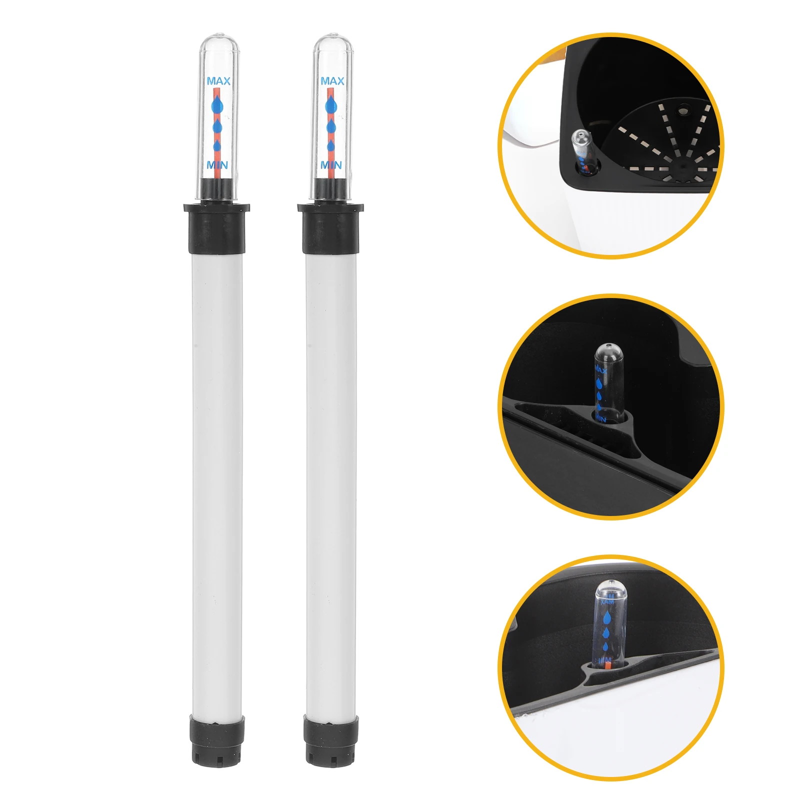

2 Pcs Measuring Instrument Water Level Indicator for House Plants Plastic Indicators