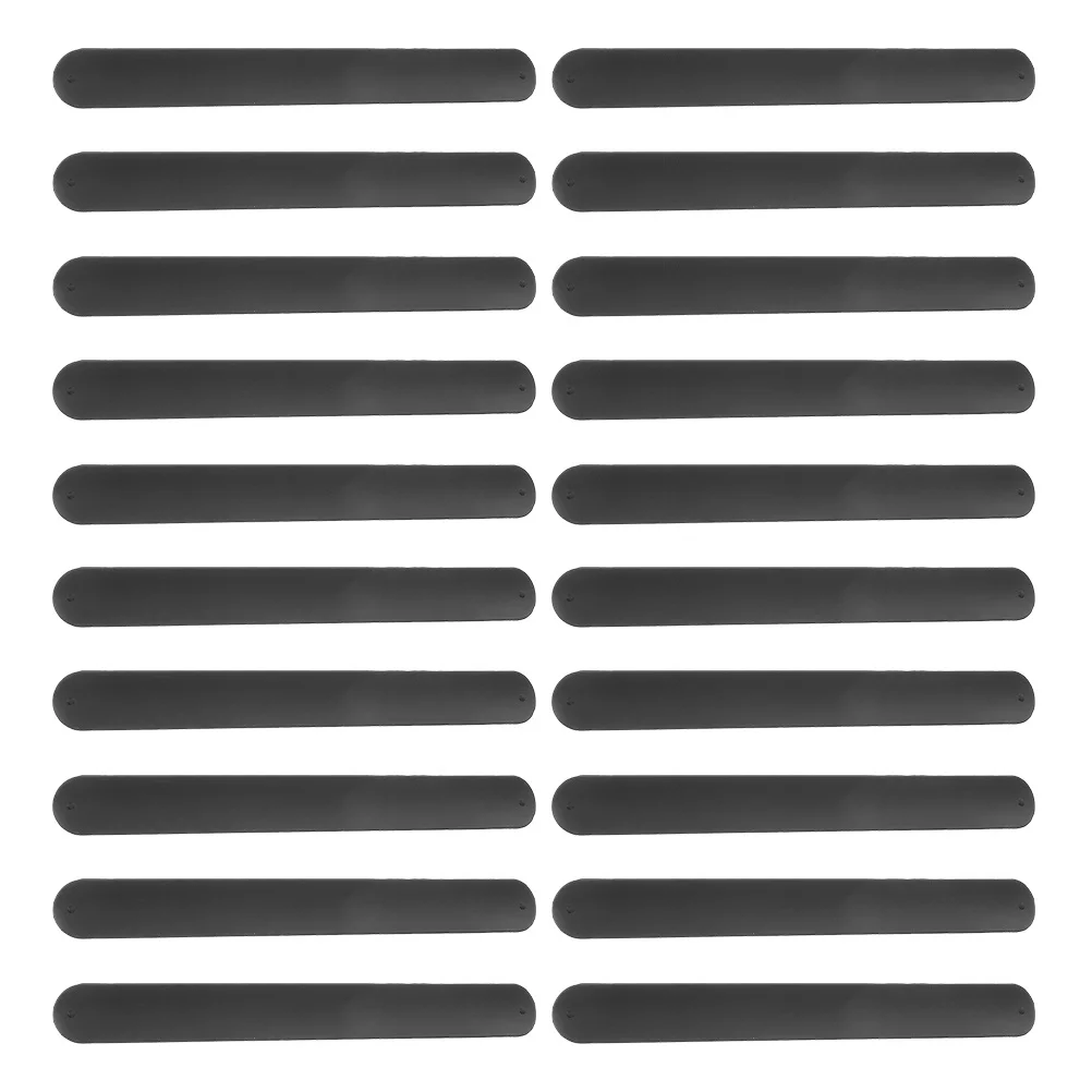 

20Pcs Silicone Slap Bracelets Kids DIY Craft Party Favors Snap Bands Birthday Halloween Christmas Classroom Prizes Holiday