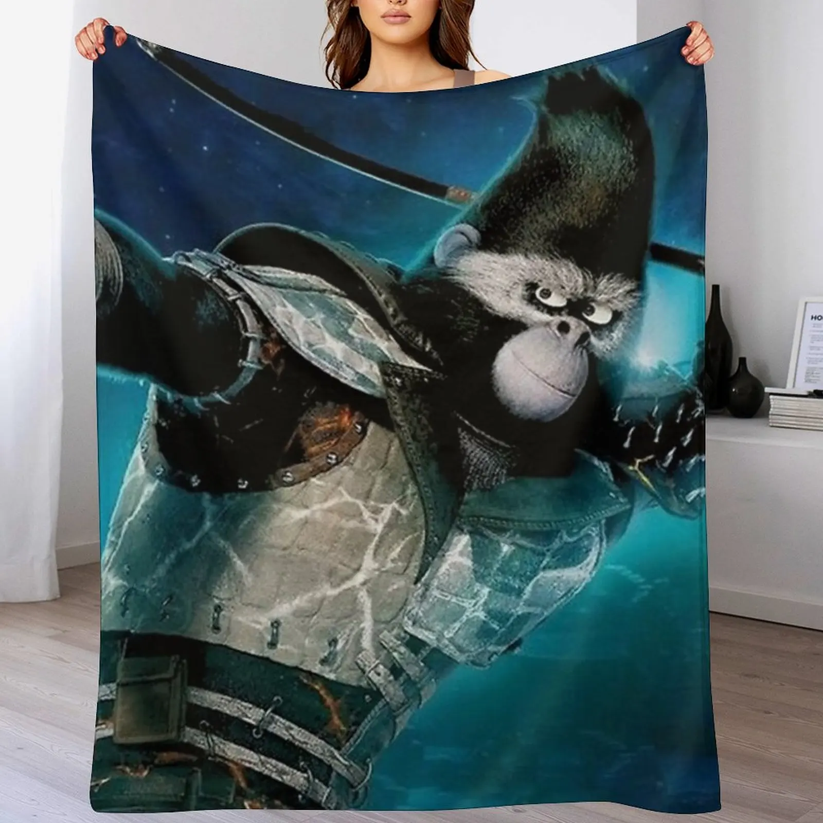 

Johnny Throw Blanket Furrys Vintage Flannel Fabric Sleeping Bag Blankets