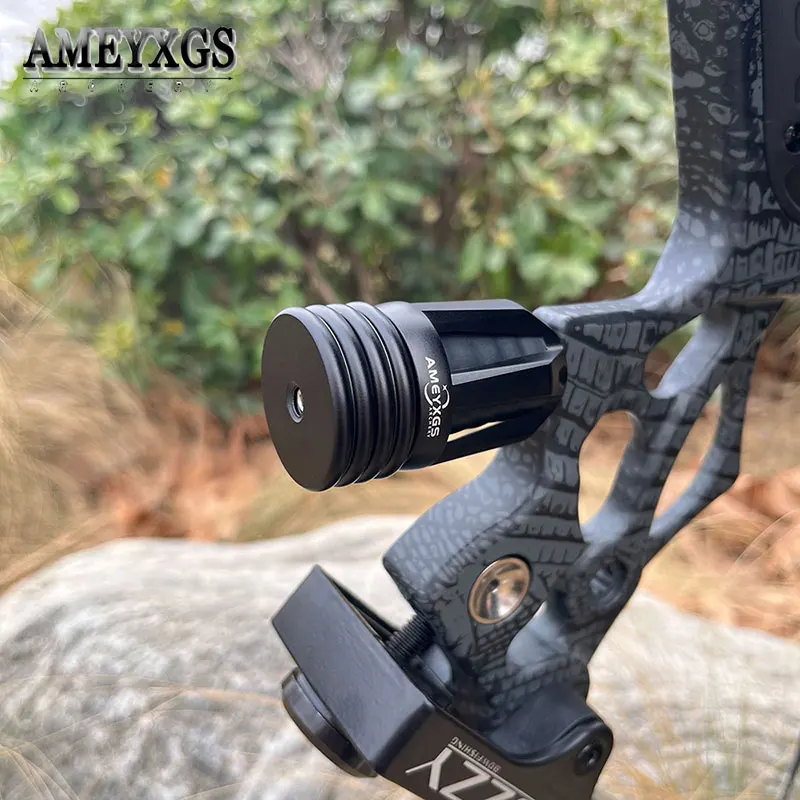 

Стабилизатор лука, демпфирующий алюминиевый сплав, резиновый акустический амортизатор с противовесом, лук, охотничья стрельба из лука, мишень