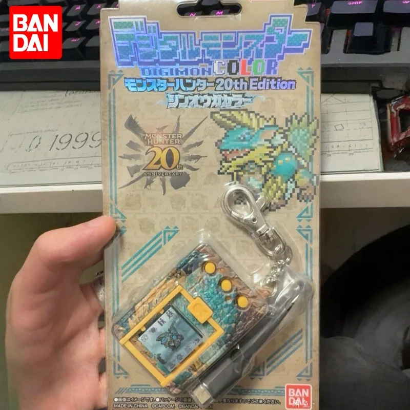 

Оригинальный Bandai Pb 20th Limited Monster Digimon Tyrannosaurus X Monster Hunter Garage Kit, экшн-фигурки, игрушки в подарок