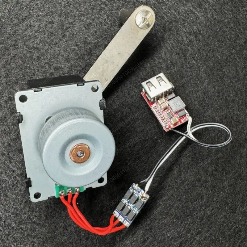 Miniature Hand Generator, Outdoor Emergency, Mobile Phone Charging, Three-phase Permanent Magnet Brushless, Outer Rotor