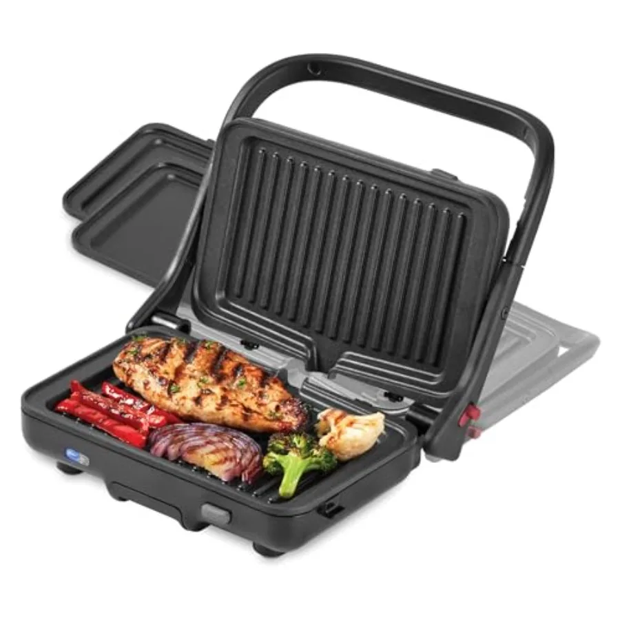 

MultiMaker® Flex Press Grill System Grill and Griddle - Nonstick Removable Plates - Indoor Countertop Electric Grill for Sandwi