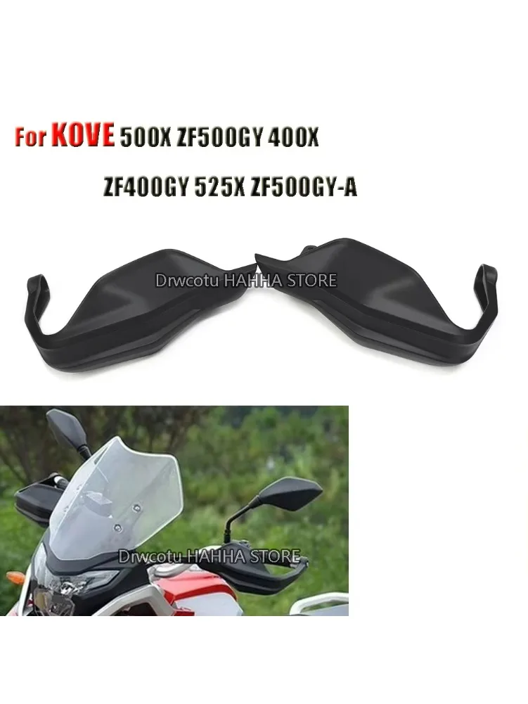 Motocyklowe osłony dłoni z tworzywa sztucznego do Colove KOVE 500x ZF500GY 400x ZF400GY 525X ZF500GY, ochraniacze dłoni, osłona przed wiatrem na kierownicę. — 2
