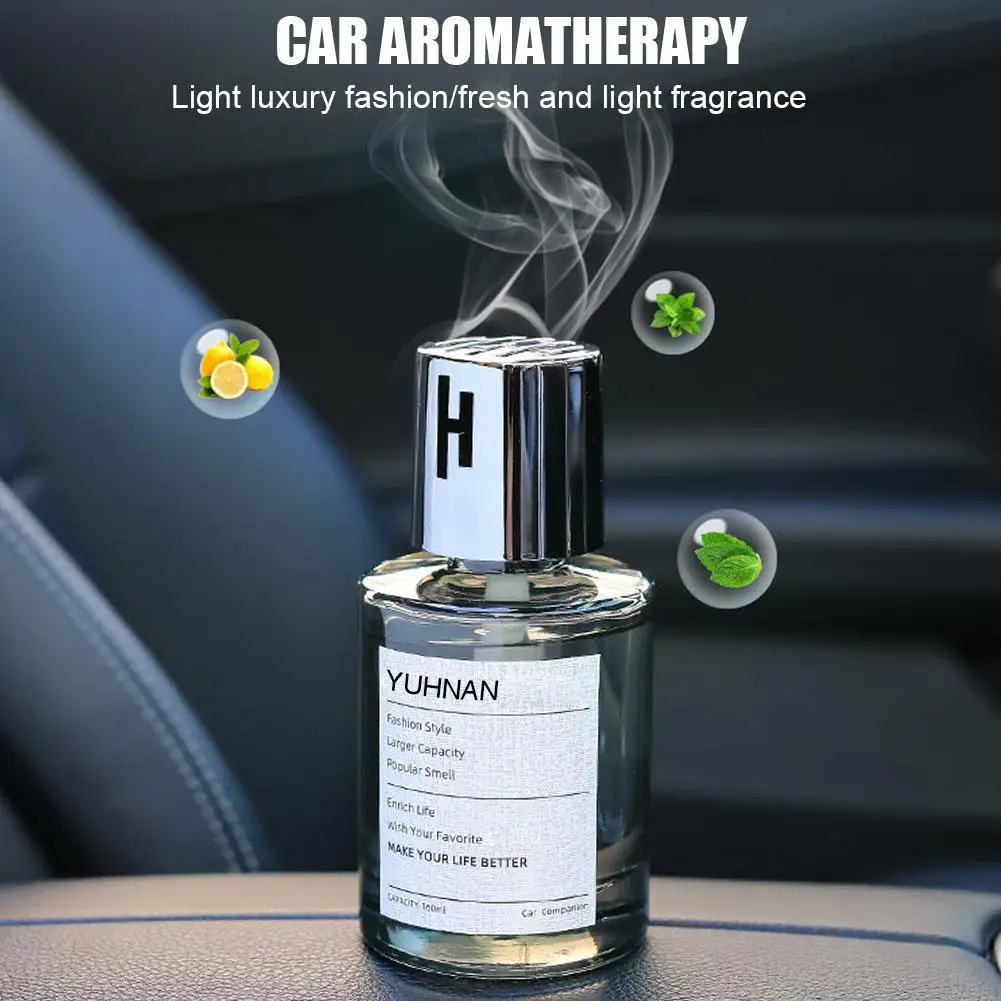 

Car Electric Air Diffuser Aromatherapy Men's High-end Light Long-lasting Deodorization Fragrance Freshener Air Car Accessor K9W0