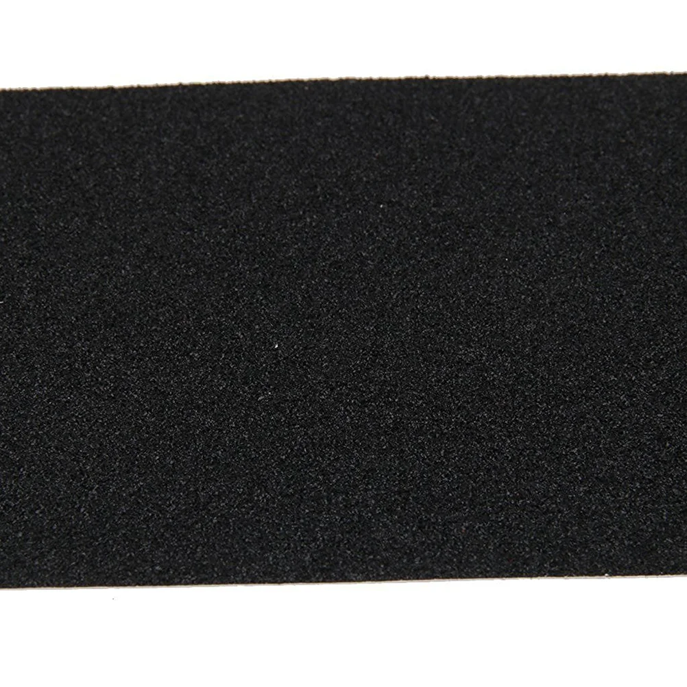 

5Pcs Anti Slip Tape for Stair Treads Heavy Duty Non Slip Grip Strips Black Sand Surface Decking Sticker Ladder Ramp Safety