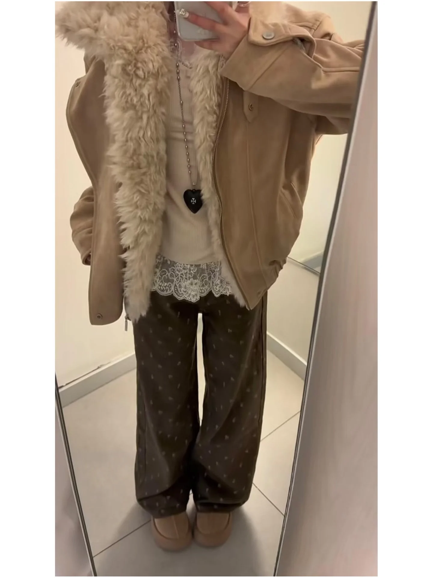 

High Waist Floral Print Straight Leg Jeans Women's Loose Fit Bootcut Denim Pants Spring Summer New Arrival Caramel Brown Slim...