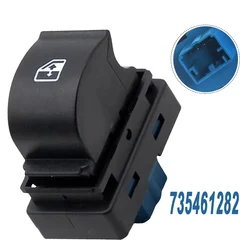 6554.XV 735421717 Car Electric Power Lifter Window Switch Single Button For Fiat Ducato Citroen Jumper Peugeot Boxer 735532906