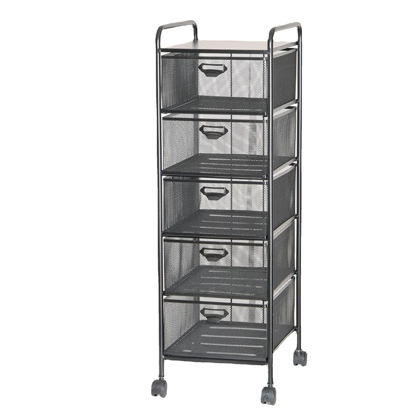 A4 Metal Drawer File Cabinet, Office Jewelry Storage Box, Sorting Box, Files Removable File Shelving