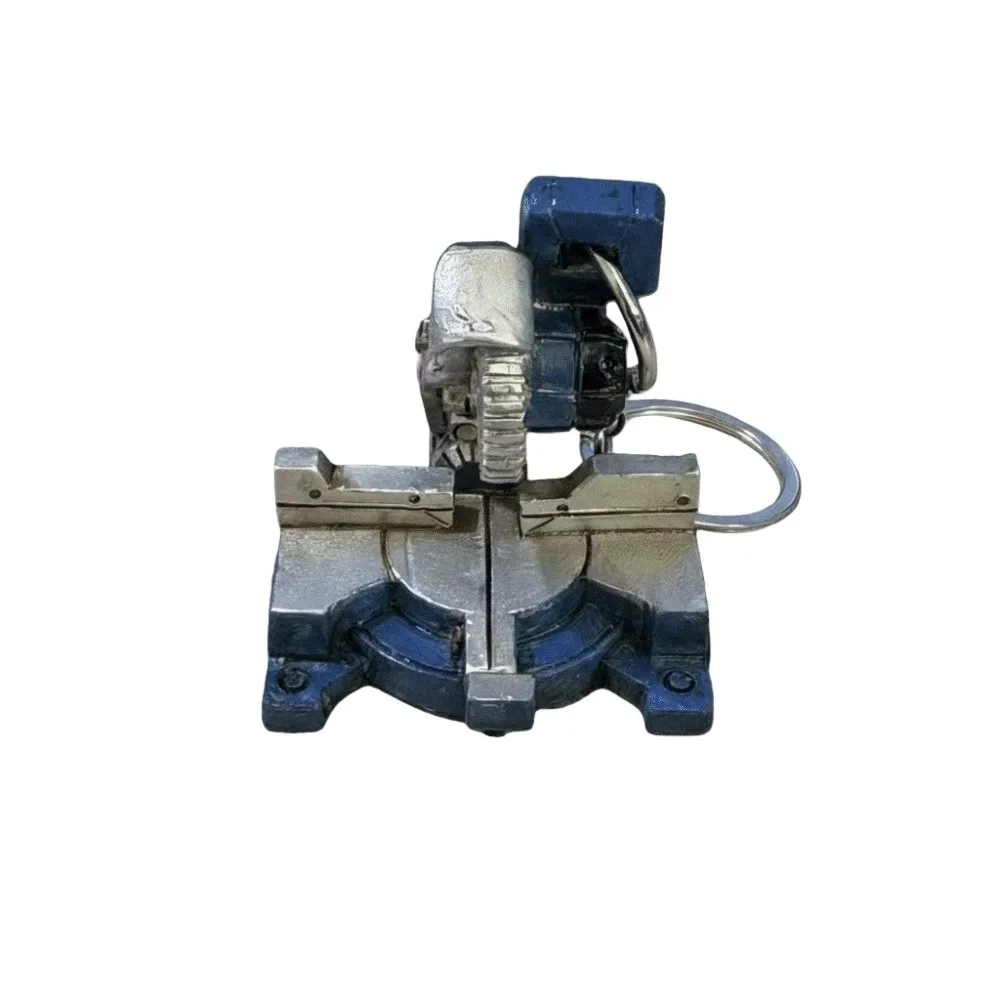 Resin Portable Chainsaw Keychain Ring Bag Charm Portable Angle Grinder Keychain Handheld Outdoor Gardening Pruning