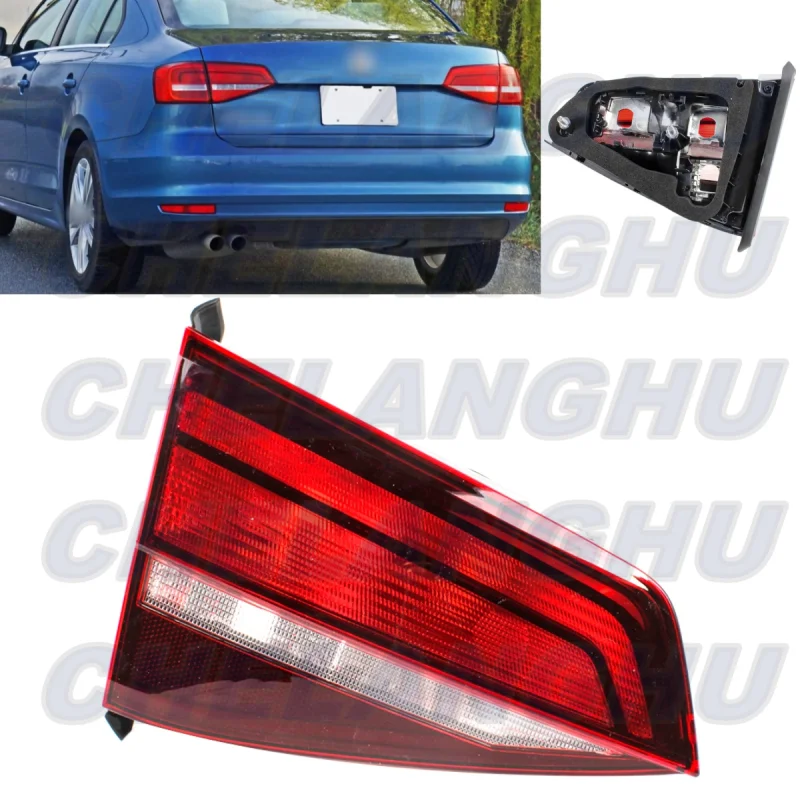 

For VW Jetta 2015 2016 2017 2018 US version Left Inner Side Tail Light Rear Brake Lamp Without Bulbs 5C6945093L