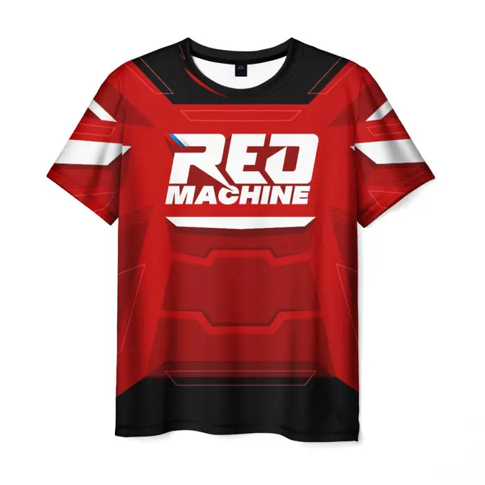 New Russian Red Machine Graphic Sport T-shirts 3D Printed Men/Women Ice Hockey T shirt Summer Fashion Short sleeve Top Tee Shirt