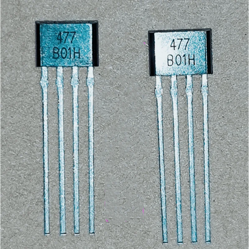 10 Uds 477 Sensor Hall de elemento Hall MA477 MH477 ATS477 FS477 477A Sensor Hall de ventilador de bobina única