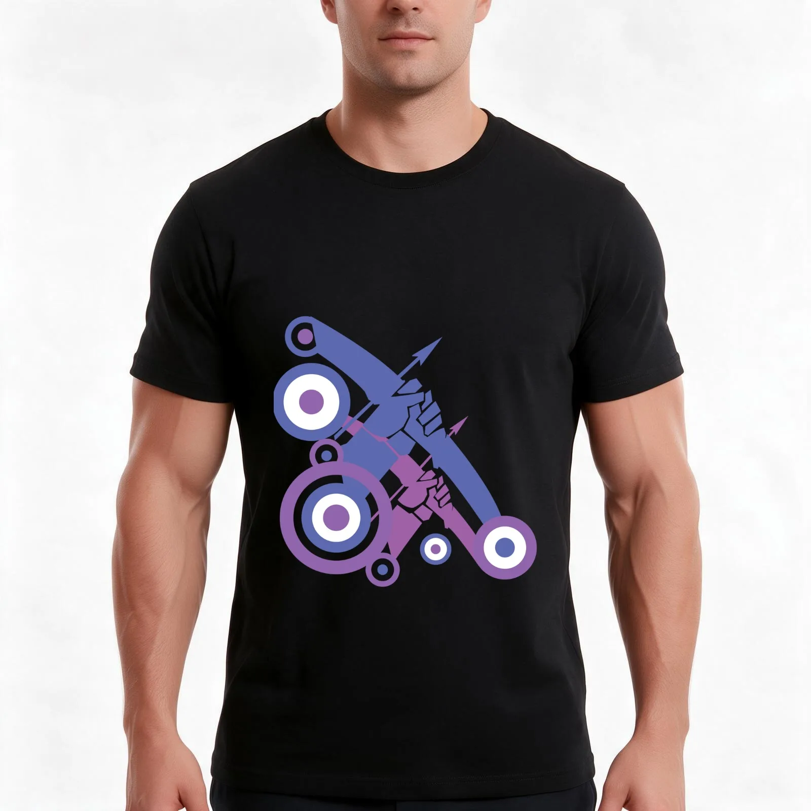 Take Aim T-Shirt Summer Casual Cotton Tee Oversized Streetwear Tops Vintage Graphic Print Loose Fit Short Sleeve
