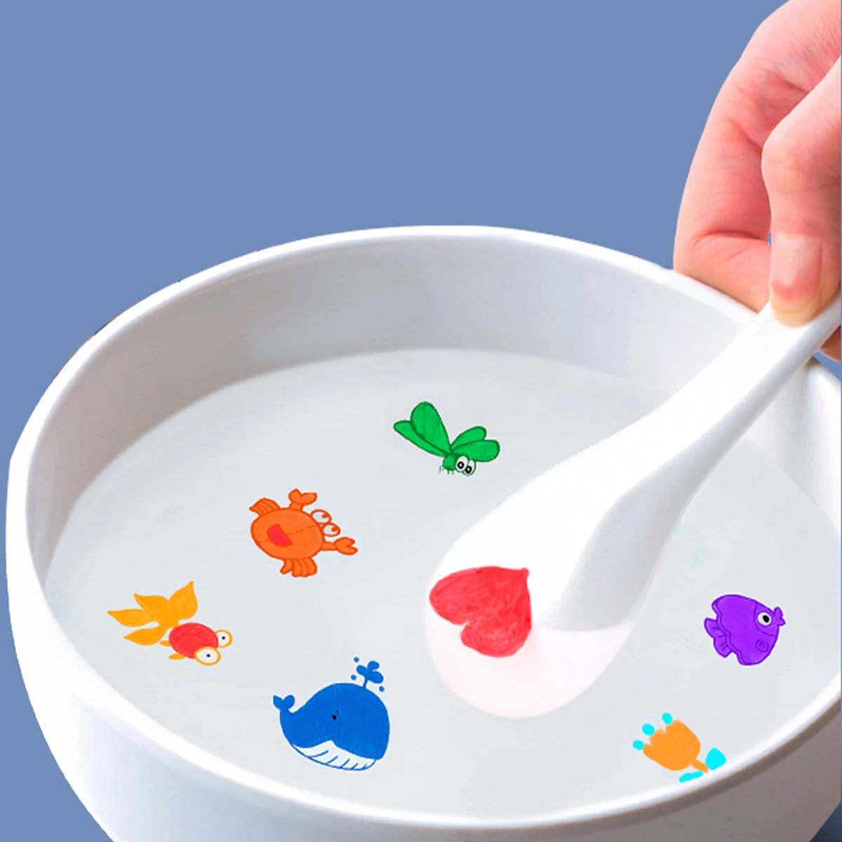 DIY Color Floating Paintbrush Easy Scrubbing Fiber Tip Student Fun Paintbrush Set of 12 Brush Tip Writing Point Ink Color Origin