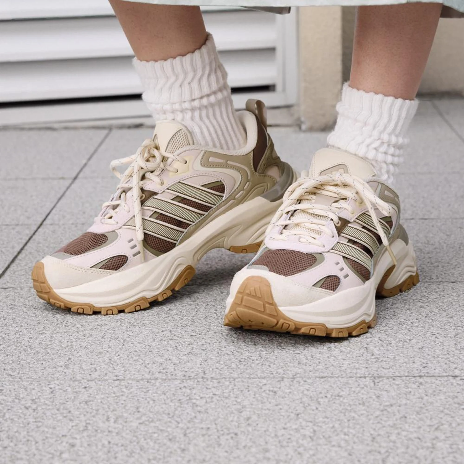 

Adidas Genuine SHADOW FEVER Unisex Chunky Casual Shoes KK3780