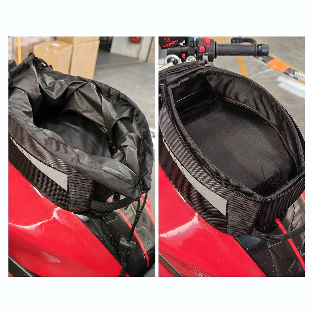 

Магнитная сумка-органайзер на бак мотоцикла, универсальная для S1000RR, CBR600RR, GSXR 600 750 1000, NINJA 400 650 1000, жесткий корпус из EVA