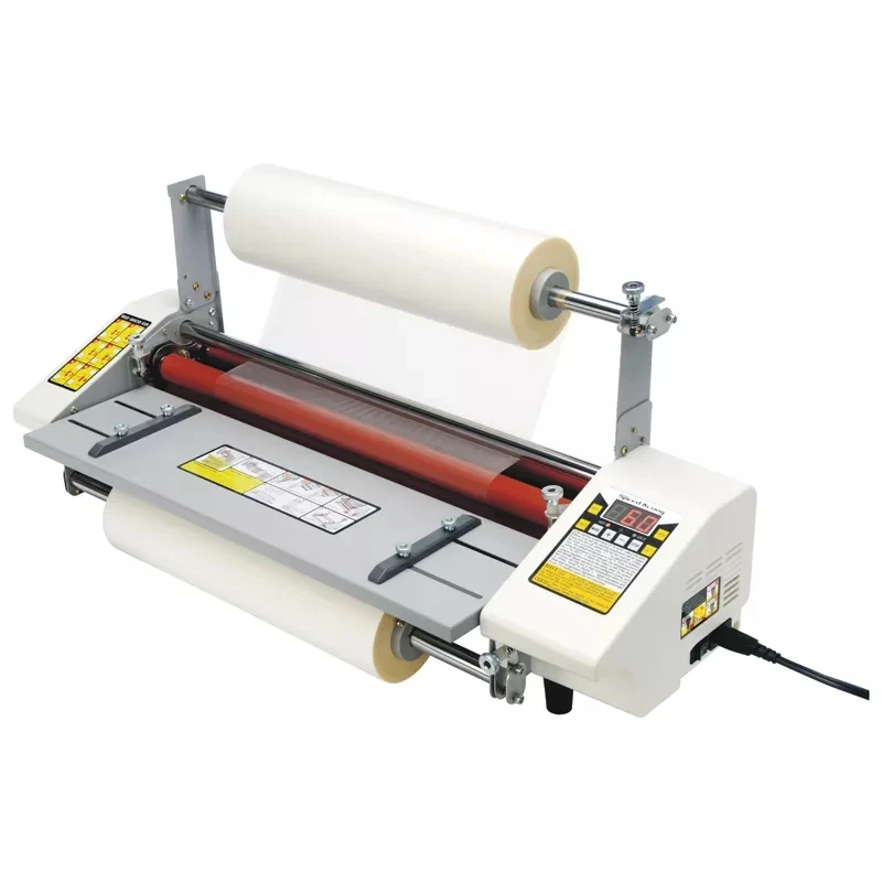 

220V/110V Cheap 440mm A2 A3 Electric Cold & Hot Roll Laminator Machine Laminating Thermal Lamination Machine