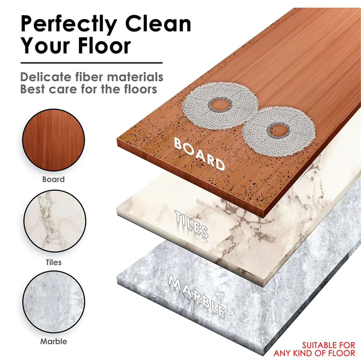 FZFZ 8 個モップクロス T30 Pro Omni/T30 Omni/T30S/T30S コンボロボット掃除機交換部品用