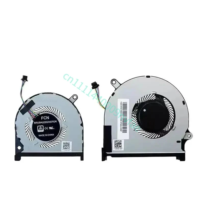 Laptop CPU+GPU Cooling Fan For Dell Insprion 15-7590 7591 P83F 0MPHWF 0861FC DFS5K22115371D FM6A FM69 0.1