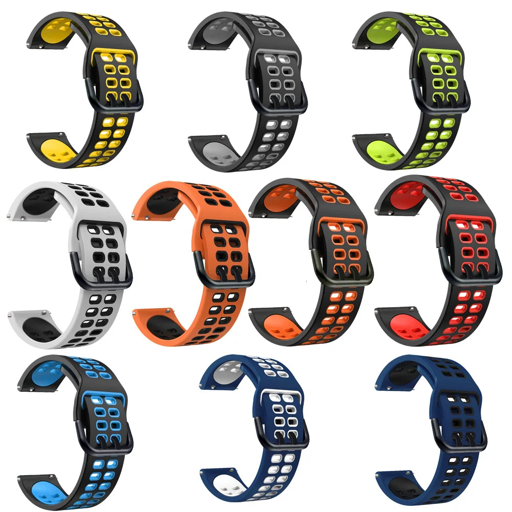 Quick release Silicone Strap Wristband For Garmin Forerunner 255 Music 55 245 645/Vivomove HR/Vivoactive 3 Watch Band Bracelet