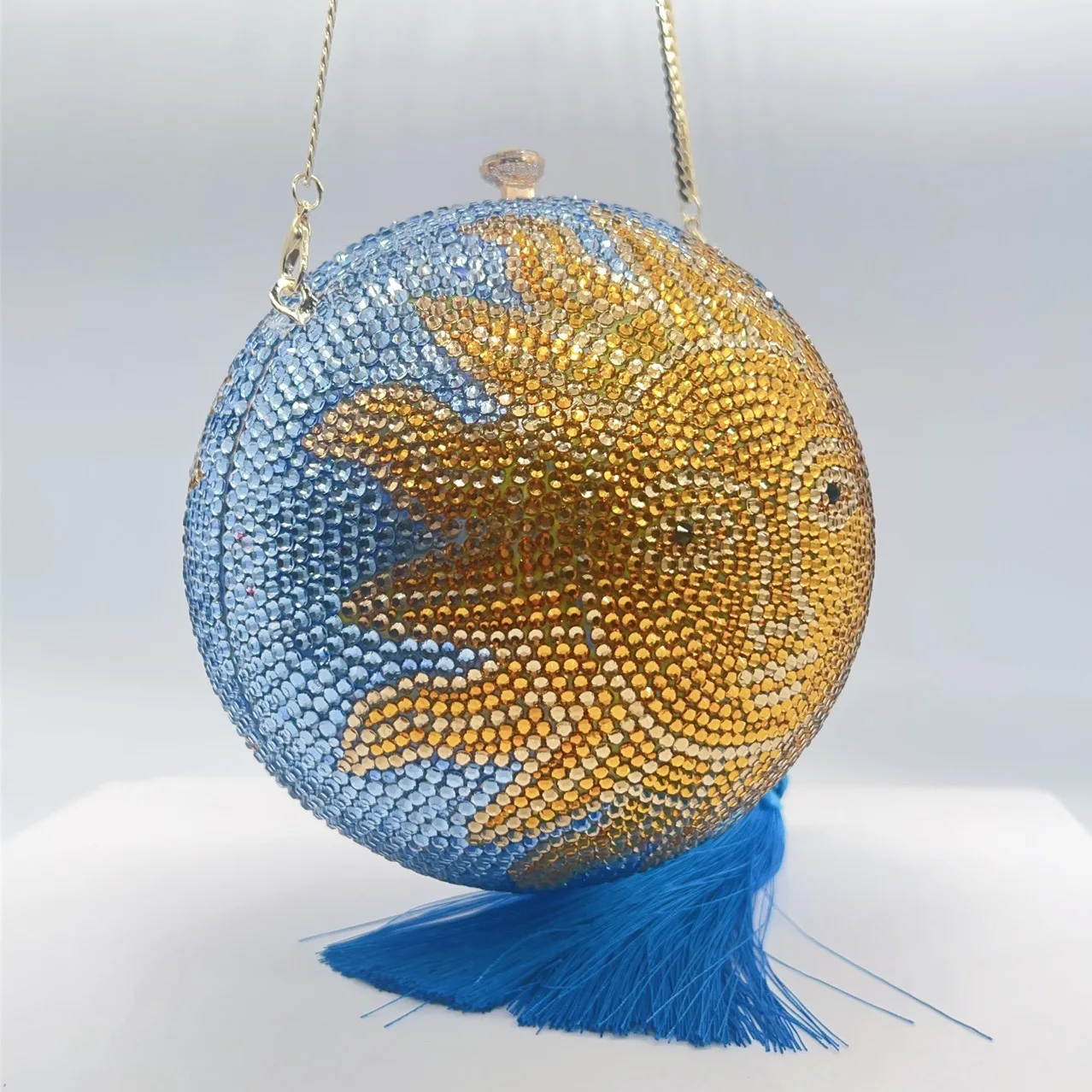 

Клатч Moon Rhinestone Moon Diamond Dinner Bag Ball Full Of Diamonds Банкетная женская сумка Кошельки Сумки Bolso Diseñador De Lujo
