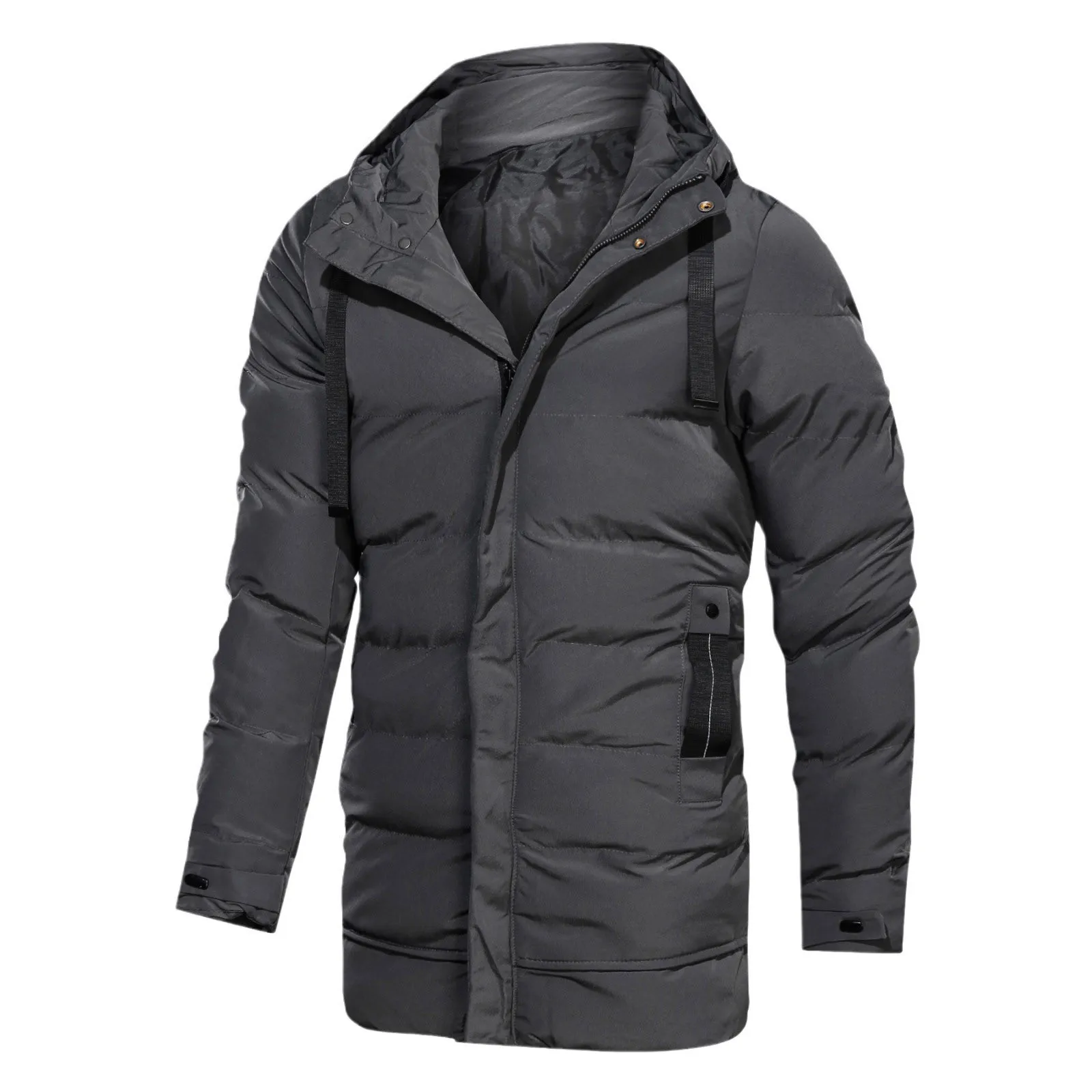 Capispalla maschile Cappotti invernali Giacche da uomo Parka invernale più spesso caldo Nuove giacche slim fit Taglia Uomo Piumini lunghi casual con cappuccio