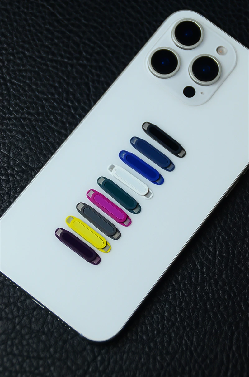 For iPhone 18 16 17 Pro Max Silicone Soft Camera Control Capture Button Case 1 Pieces Stickers Phone Accessories For iPhone18Pro