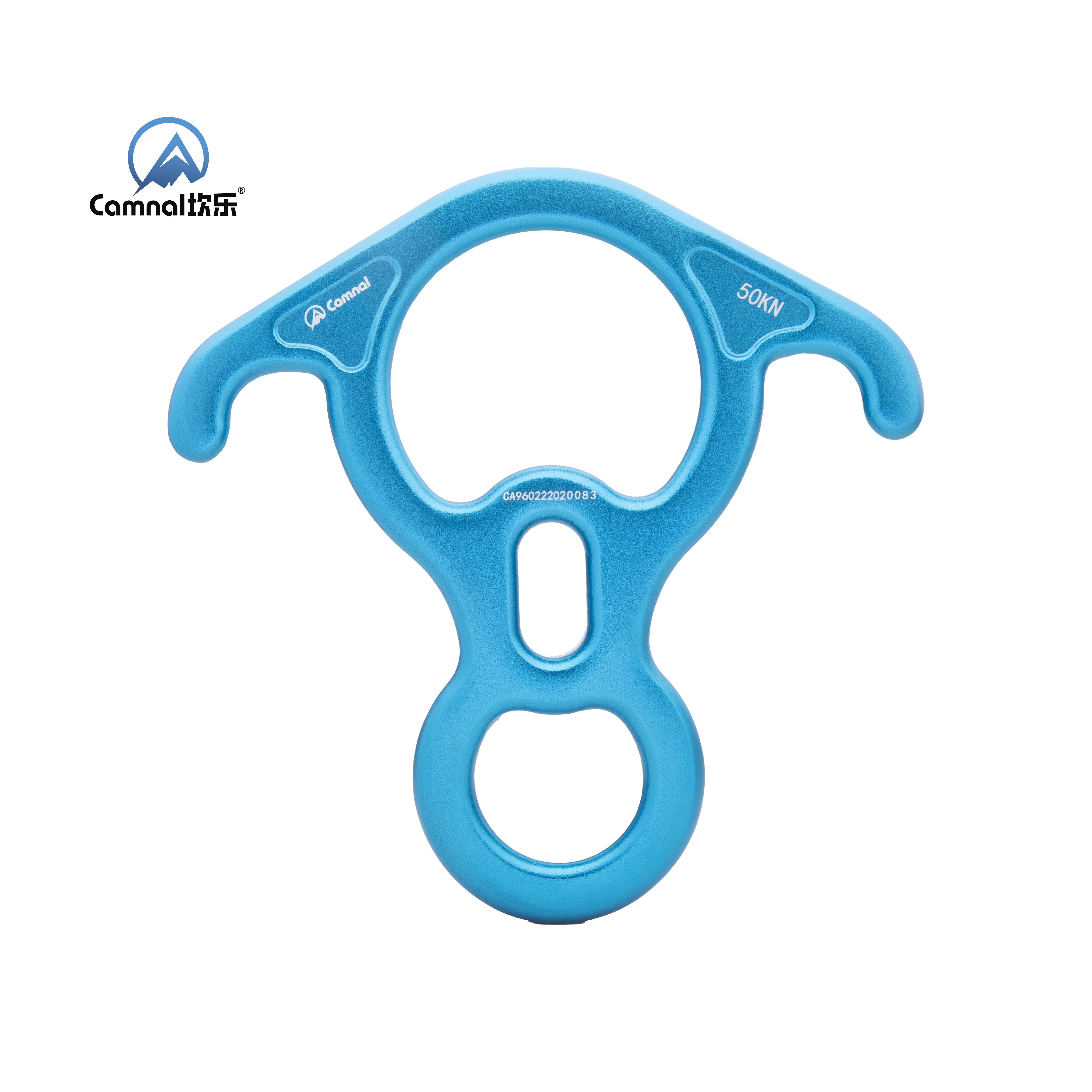 Camnal 50kN Rescue Figure 8 Descender for Fall Protection for Rappelling Belaying Mountaineering view 3