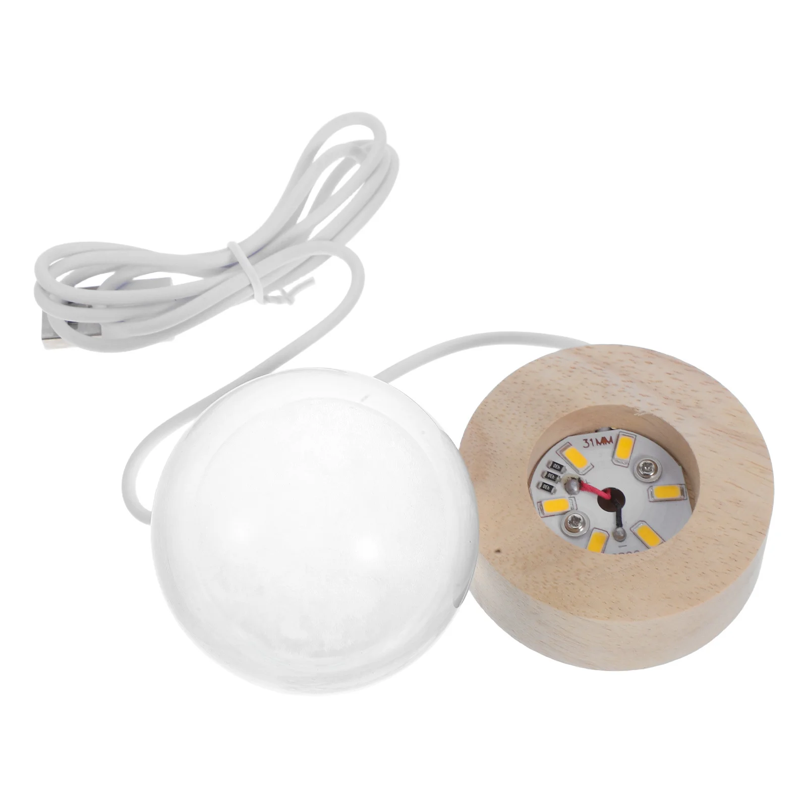 

Moon Crystal Ball Light Atmosphere Lamp Usb Night Light For Bedroom Kids Girls Room Party Decor