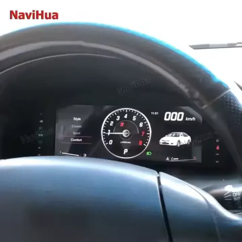 NaviHua For Honda Accord 2003 2007 LCD Dashboard Virtual Cockpit Automotive Car Digital Cluster Auto Speedometer