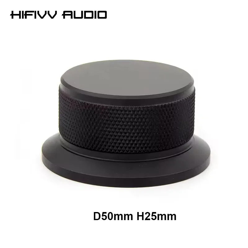 

1 Pcs Solid Aluminum Volume Knob Diameter 50mm Height 25mm Hifi Audio Amplifiers Potentiometer Knob Amplifiers Case Buttons