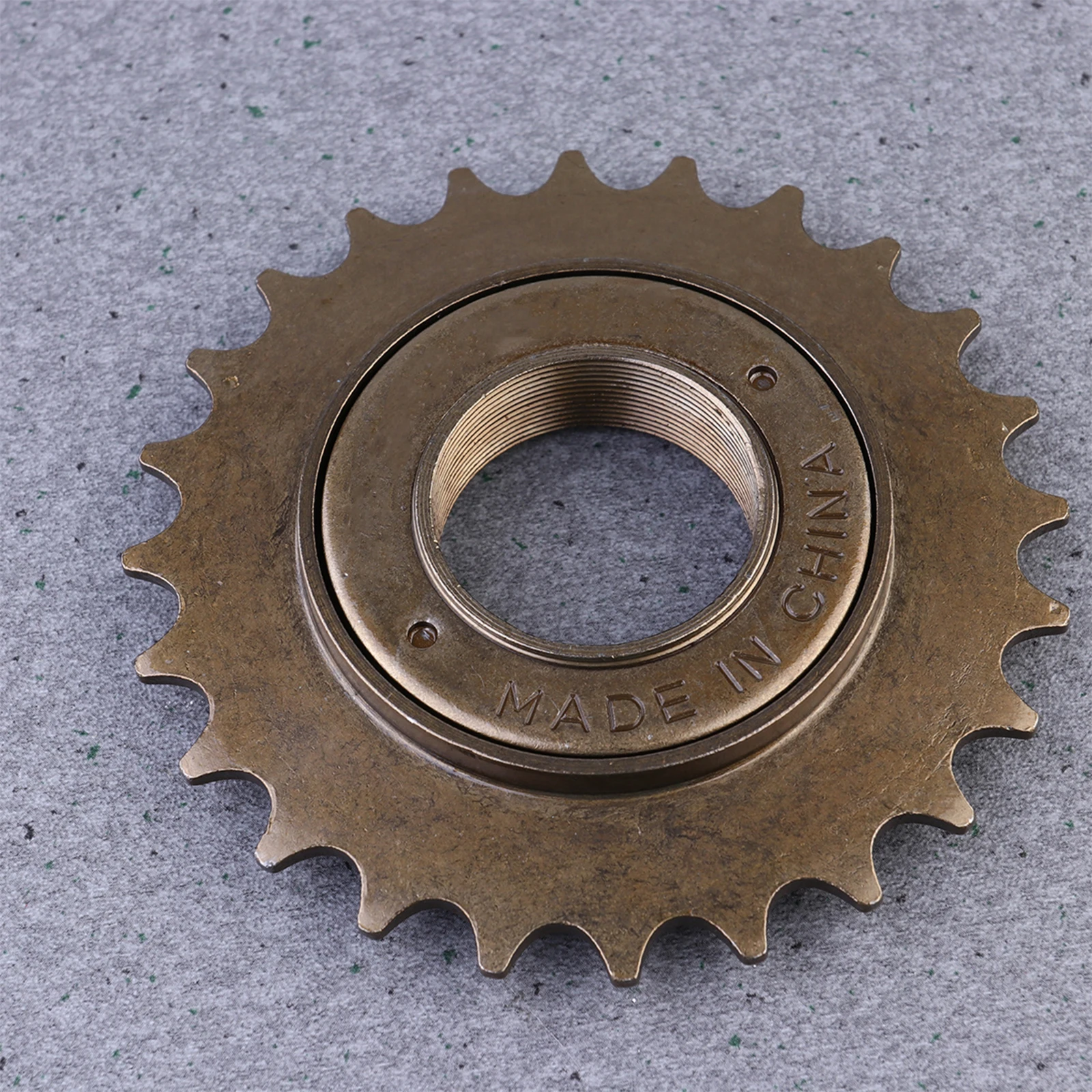 

1Pcs 24T Flywheel for Bicycle Single Speed Freehub High Hardness Steel Replacement Bike Toothed Gear Compatible with Standard