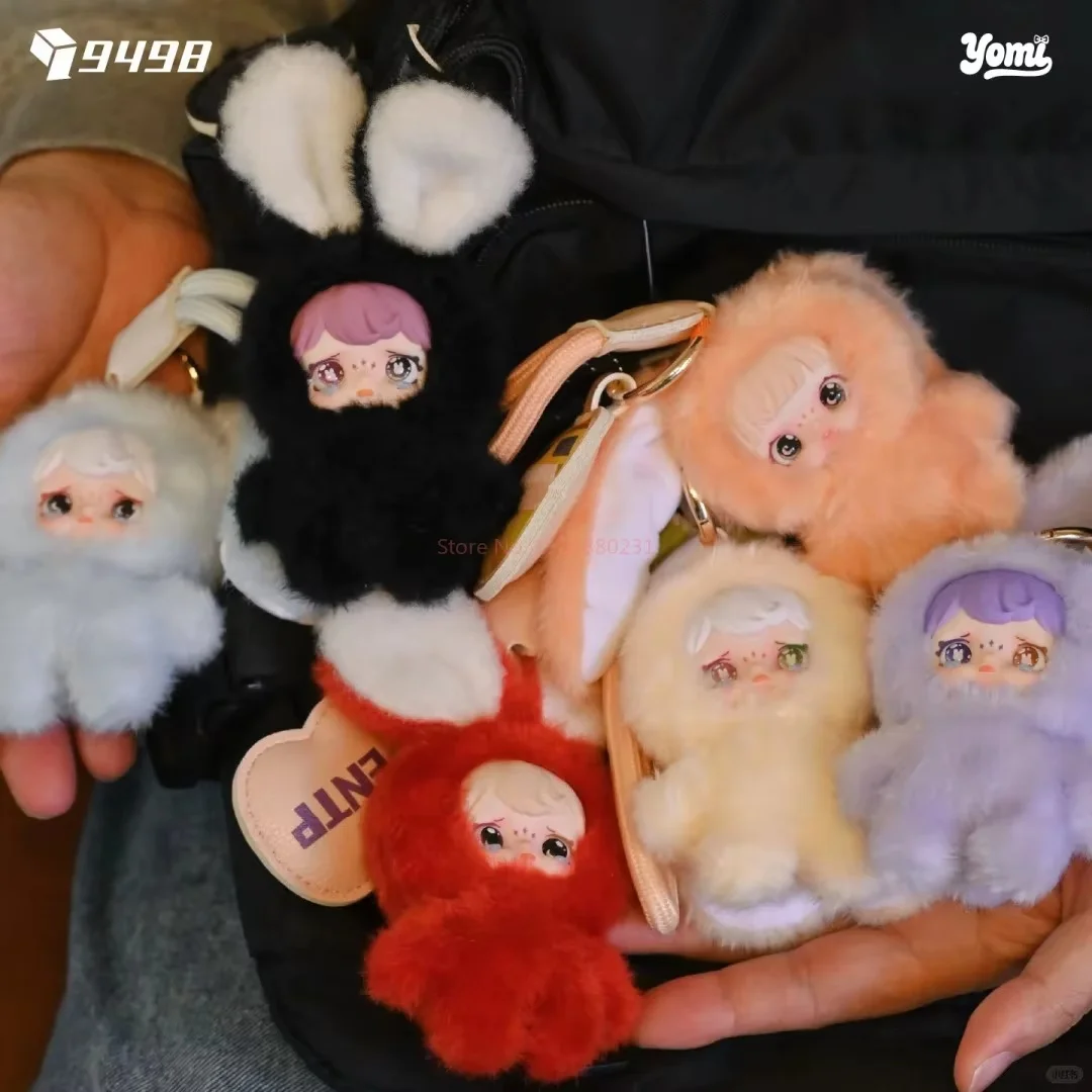 

Official Yomi super mini figure MBTI 16 Series Blind Box Plush Doll bag pendant exquisite birthday girl gift toys Keychain