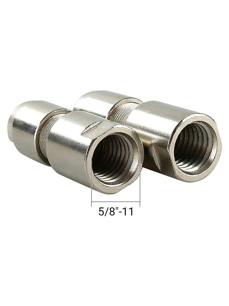 6/3mm Universal-Winkelschleifer-Adapter für Geradschleifer, Spannfuttertyp, M10 M14 5/8-11 Gewinde, Schleif- und Schneidwerkzeug – Detail 3