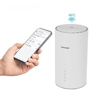 New Smart Home SDX75 5G WiFi 7 Router – BE7200, Carrier Aggregation, NFC, 256 Users, VoIP, TS9 Mesh, 2.5Gbps LAN 5G CPE