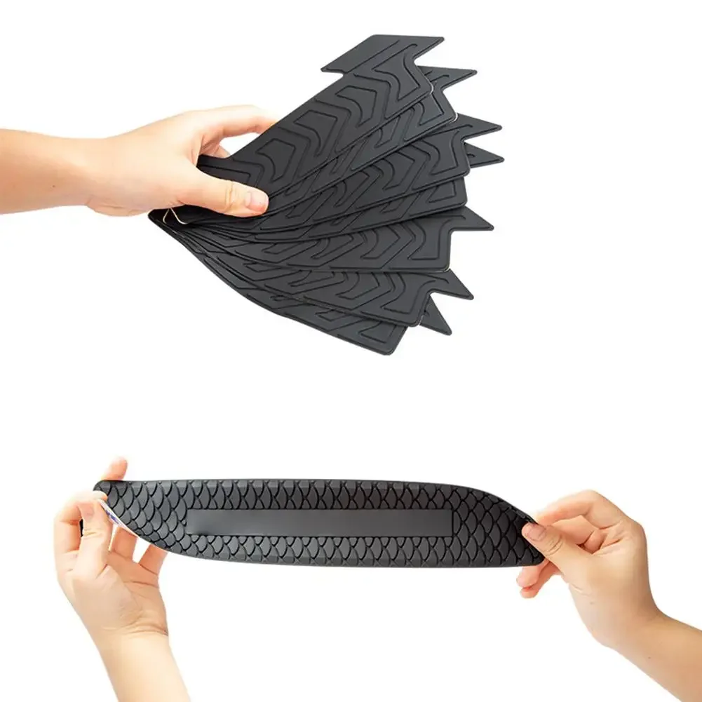 2PCS Bike Chain Stay Protector Stickers/ Bike Frame Protector Stickers Silicone High Quality Cycling Accessories