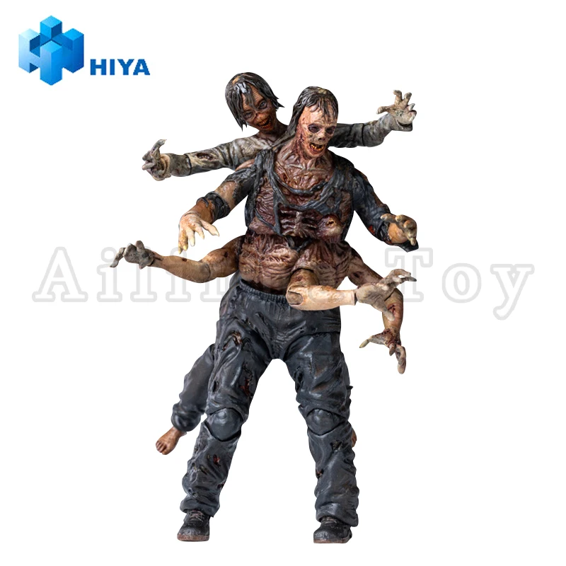 [Pre-Order]HIYA 1/18 4inch Action Figure Exquisite Mini Series The Walking Dead Dead City Walker King Anime Free Shipping