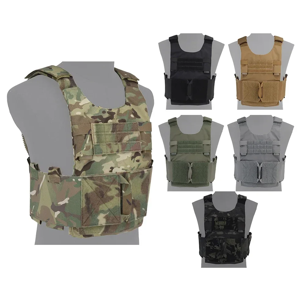 APPAREL Gear LV-119  vest side quick pull out Pouch can carry 6pcs Rifle Magazine extended zipper chest button