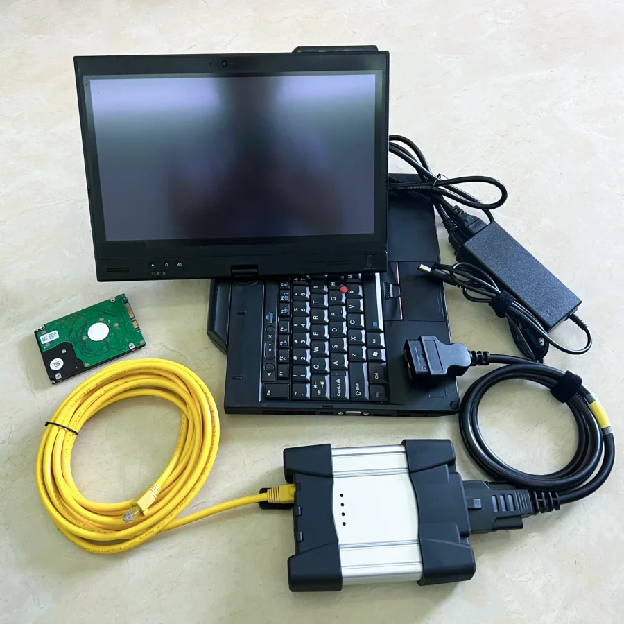 Auto Diagnostic Tool for BMW Icom Next  Code Scanner Latest V06.2026 Software in laptop X220t i5CPU 8G Win10
