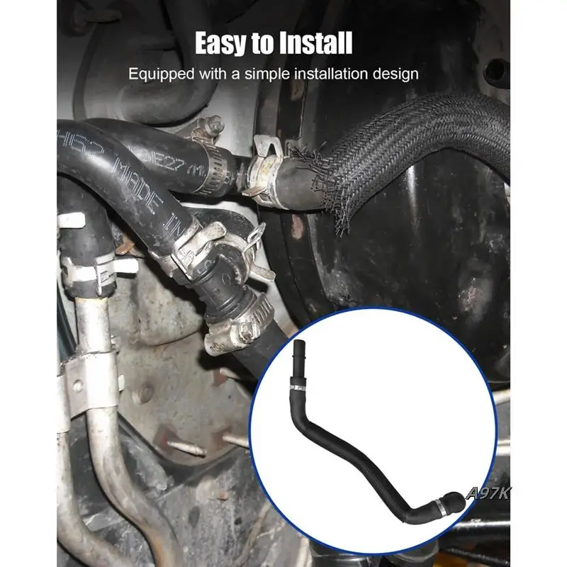 HVAC-Heizungsschlauch für Chrysler 200 2015–2017, Jeep Cherokee 2014–2018, ersetzt 68104972AA 52014624AA 53107665