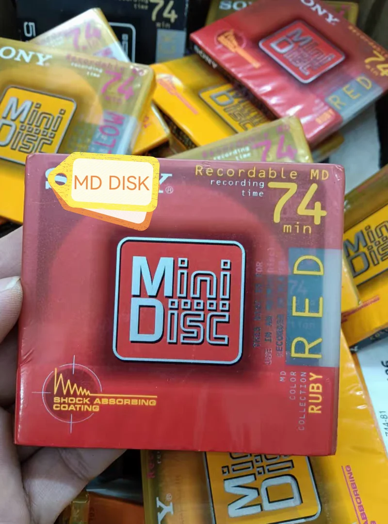 Original Brand New Mini Disc Recordable MD Disc 74Min 1Piece