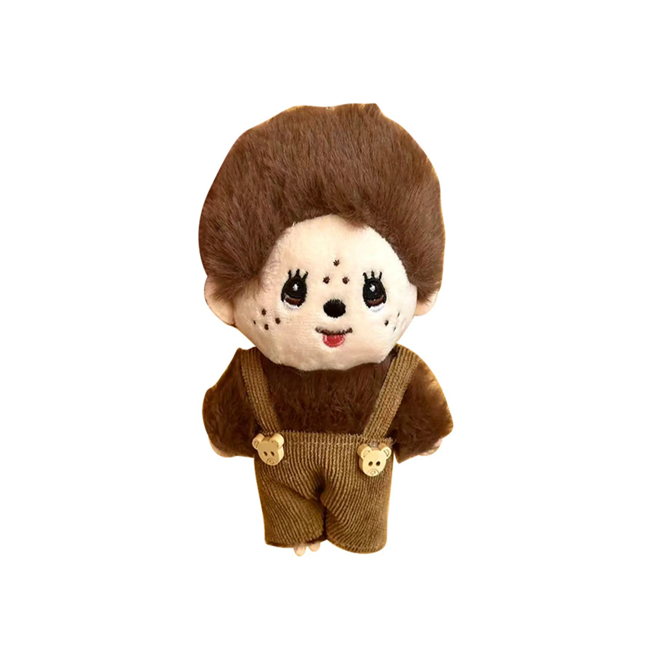 Kreskówka dla Monchhichi Pluszak Brelok Pluszak Kombinezon Figurka Akcesorium do Torby Automat do Zabawek Lalka Prezent Świąteczny