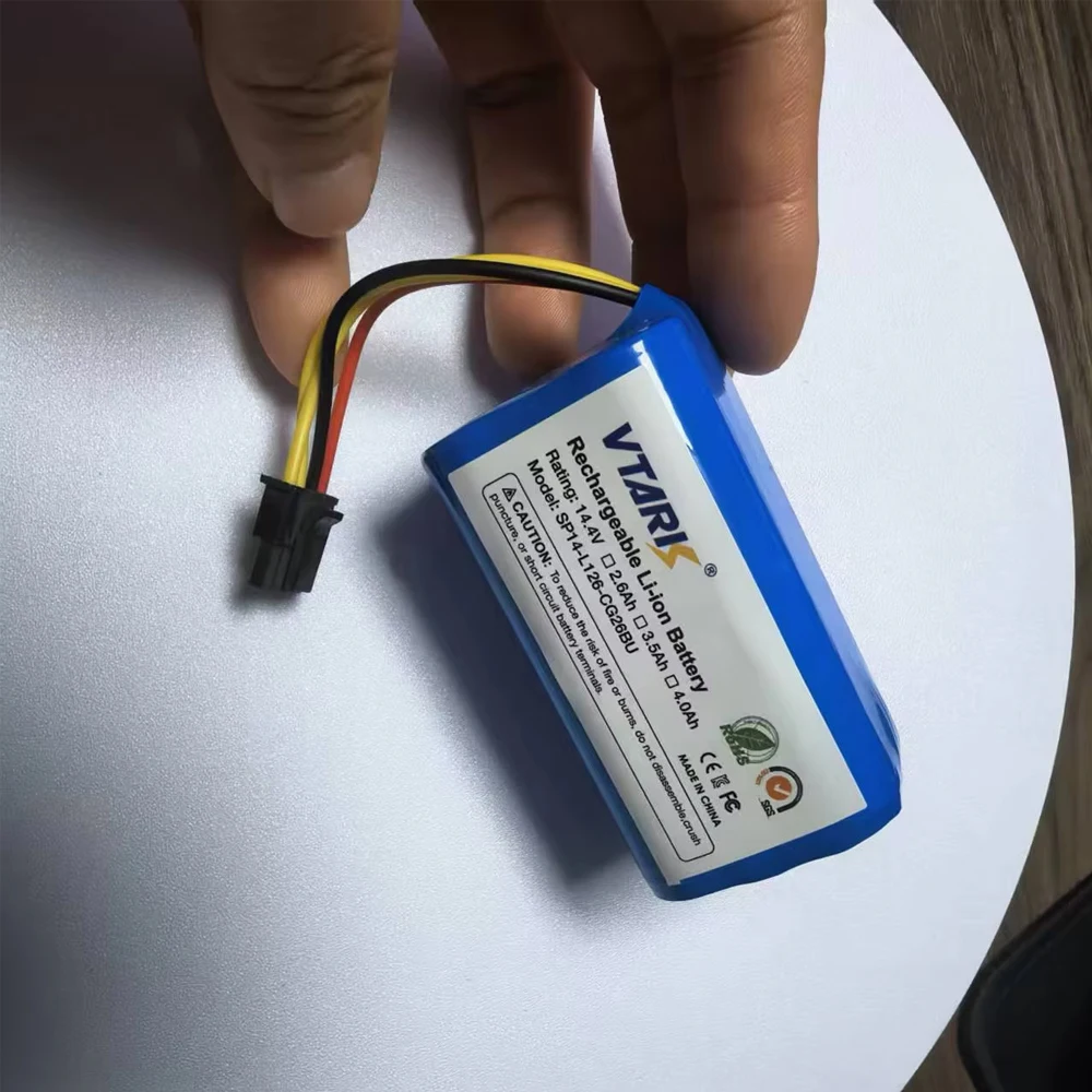 

100% New 14.4v 6800mAh Lithium-ion Battery For Cecotec Conga 1290 1390 1490 1590 Replacement Robot Vacuum Cleaner Battery